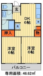 ファーストエリア　の物件間取画像